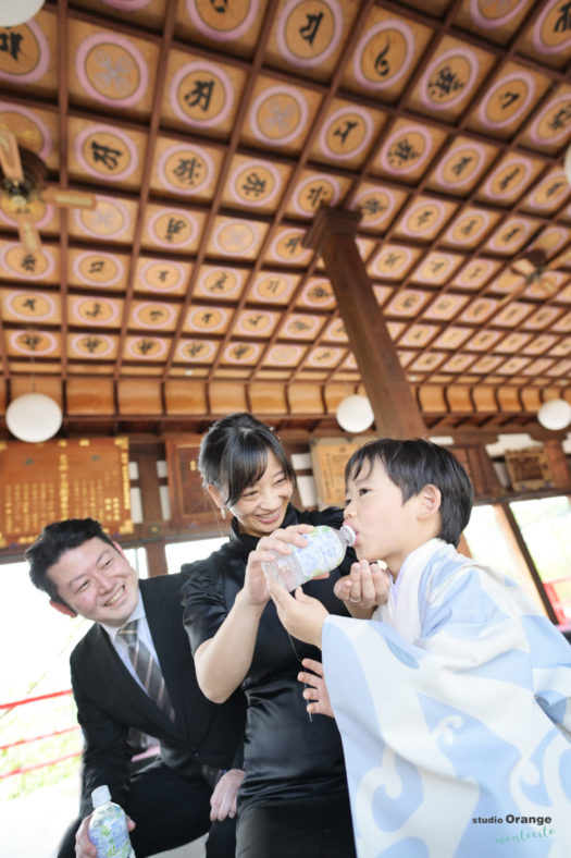 中山寺 七五三　ロケーション撮影