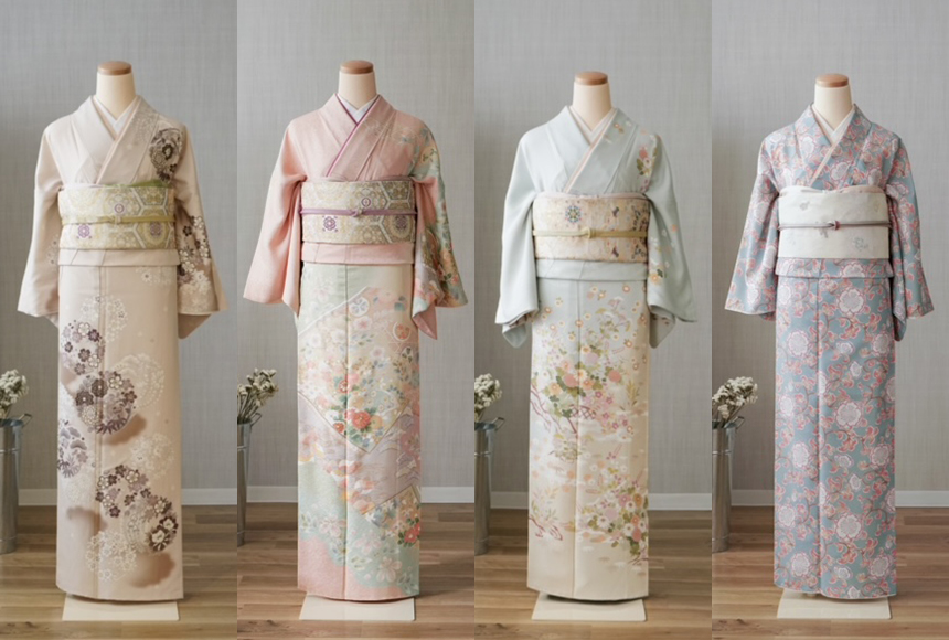 4着の訪問着