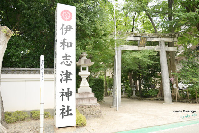 伊和志津神社　出張撮影　ロケーション撮影