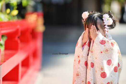 中山寺　七五三　３歳女の子