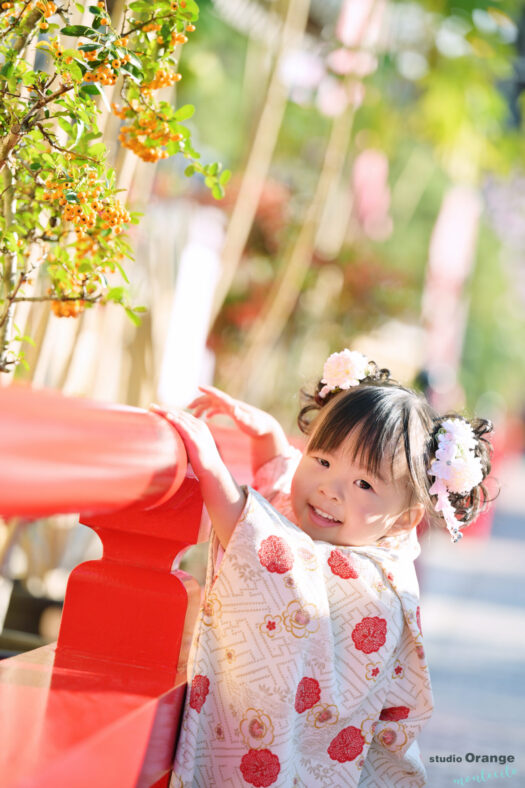 中山寺　七五三　３歳女の子