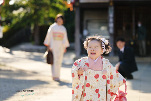 中山寺　七五三　３歳女の子