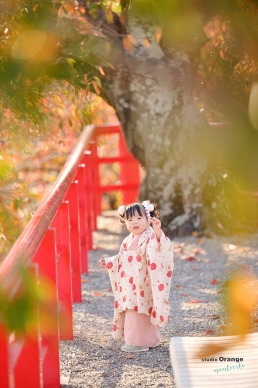 中山寺　七五三　３歳女の子