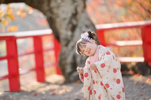 中山寺　七五三　３歳女の子