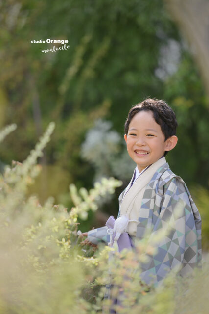 七五三　スタジオ撮影　５歳　男の子