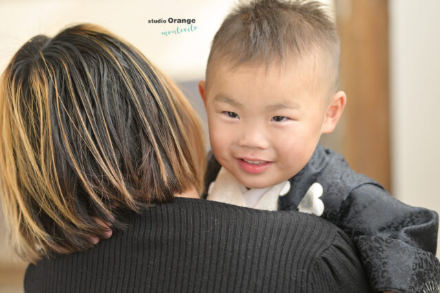 七五三　３歳　男の子　後撮り