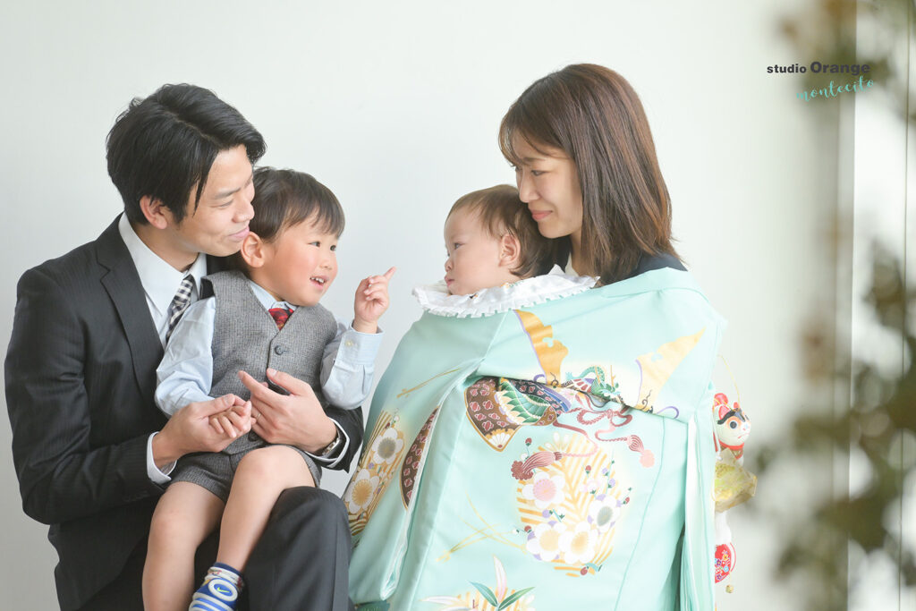 不安を「楽しみ！」に。6ヶ月7ヶ月のお宮参り | 宝塚市の写真館