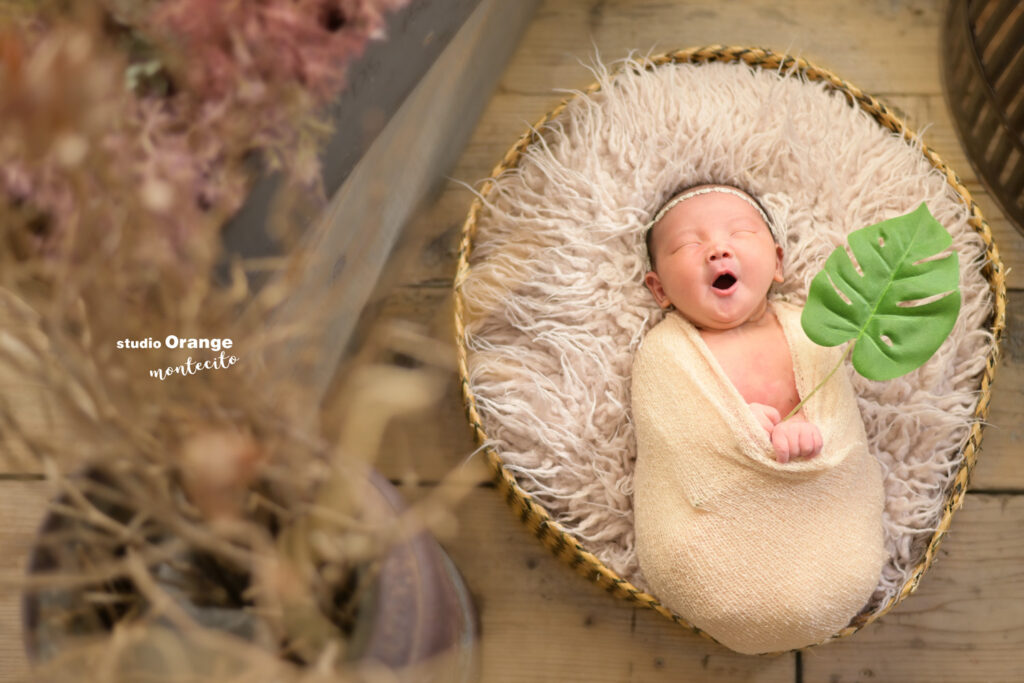 起きてても撮影できる！ニューボーンフォト！ | 宝塚市の写真館