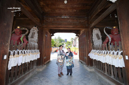 生後3ヶ月双子男の子中山寺出張撮影
