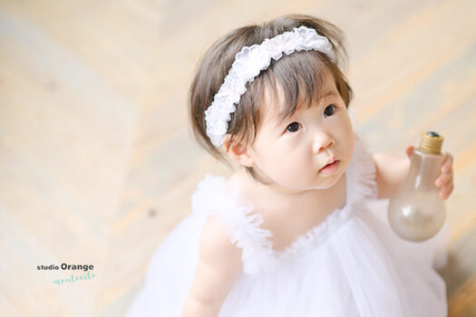 1歳女の子バースデーフォト