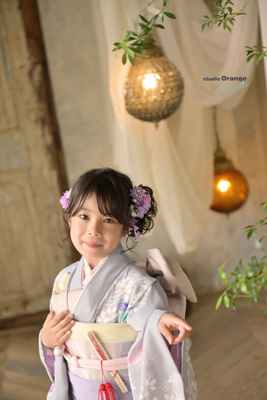 宝塚市7歳女の子の七五三撮影
