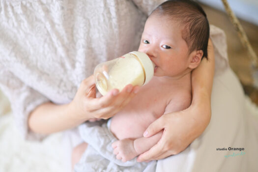 宝塚市生後1ヶ月の男の子お宮参り撮影