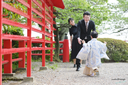 中山寺で七五三ご祈祷