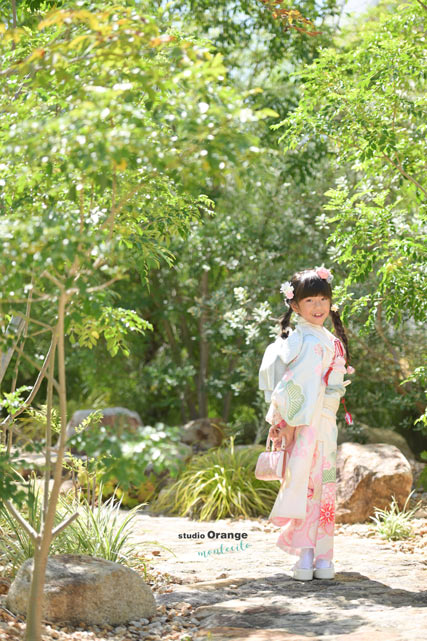宝塚市7歳女の子七五三撮影