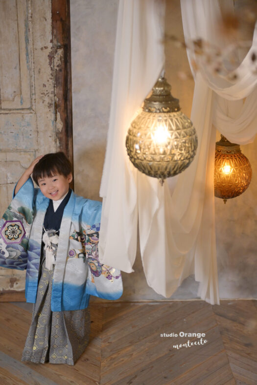宝塚市　3歳男の子　七五三撮影
