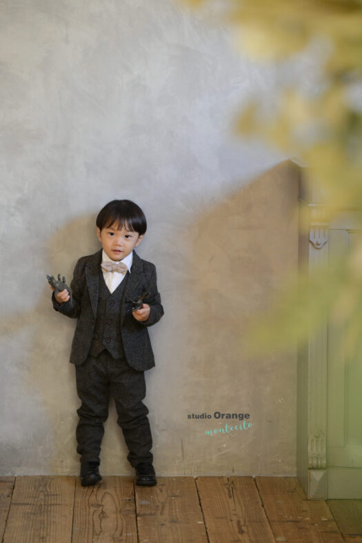 宝塚市　3歳男の子　七五三撮影