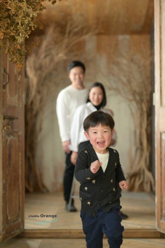 家族写真 宝塚市写真館 家族撮影