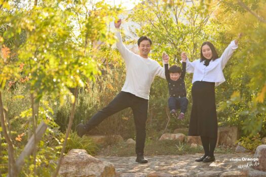 家族写真 宝塚市写真館 家族撮影