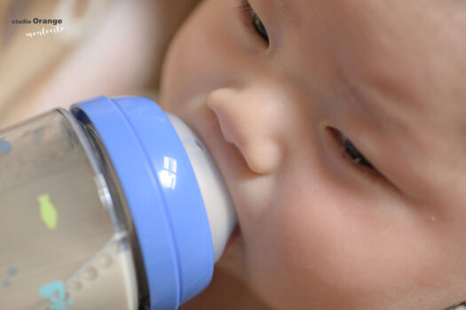 お宮参り撮影　宝塚市写真館　ミルク