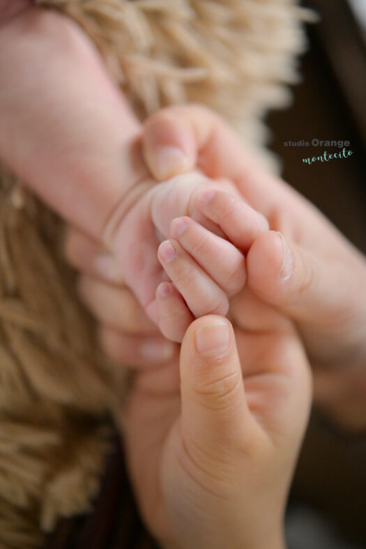 お宮参り撮影　イメージカット　おてて