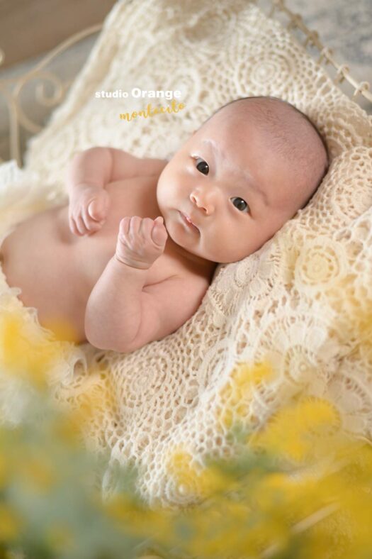 お宮参り撮影　はだかんぼう