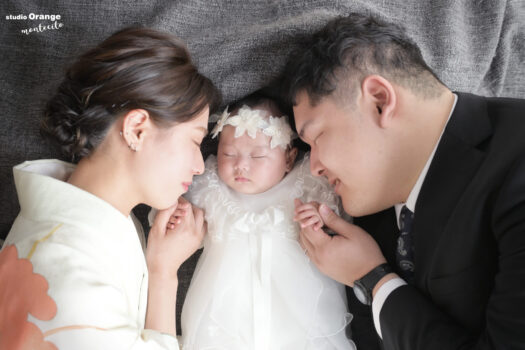 宝塚市の写真館でお宮参り撮影