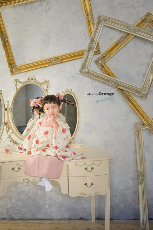 中山寺にお参り日に七五三撮影