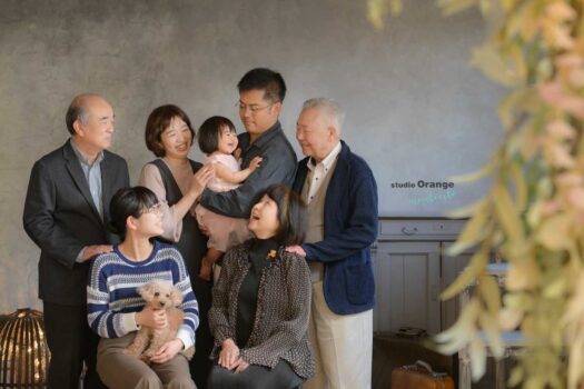 お誕生日撮影　1歳バースデー　宝塚市写真館