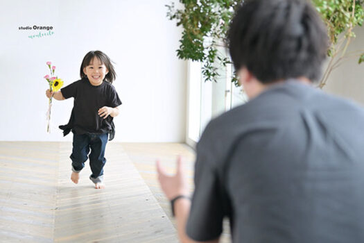 宝塚市　写真館　父の日　親子写真