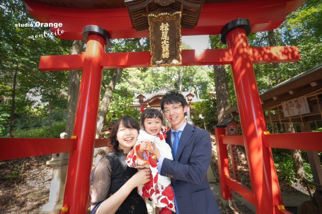 松尾神社 七五三 出張撮影
