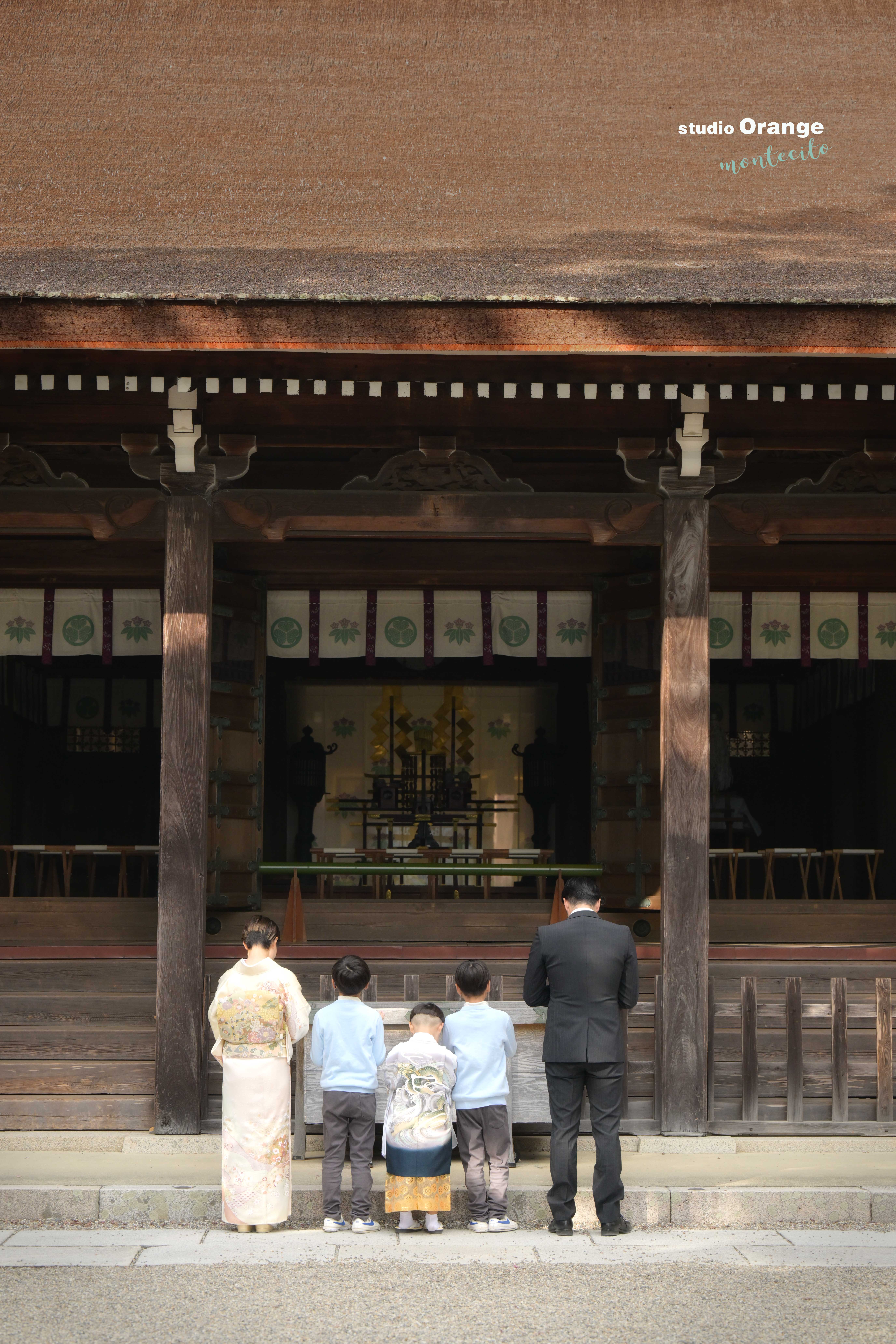 多田神社 七五三 出張撮影