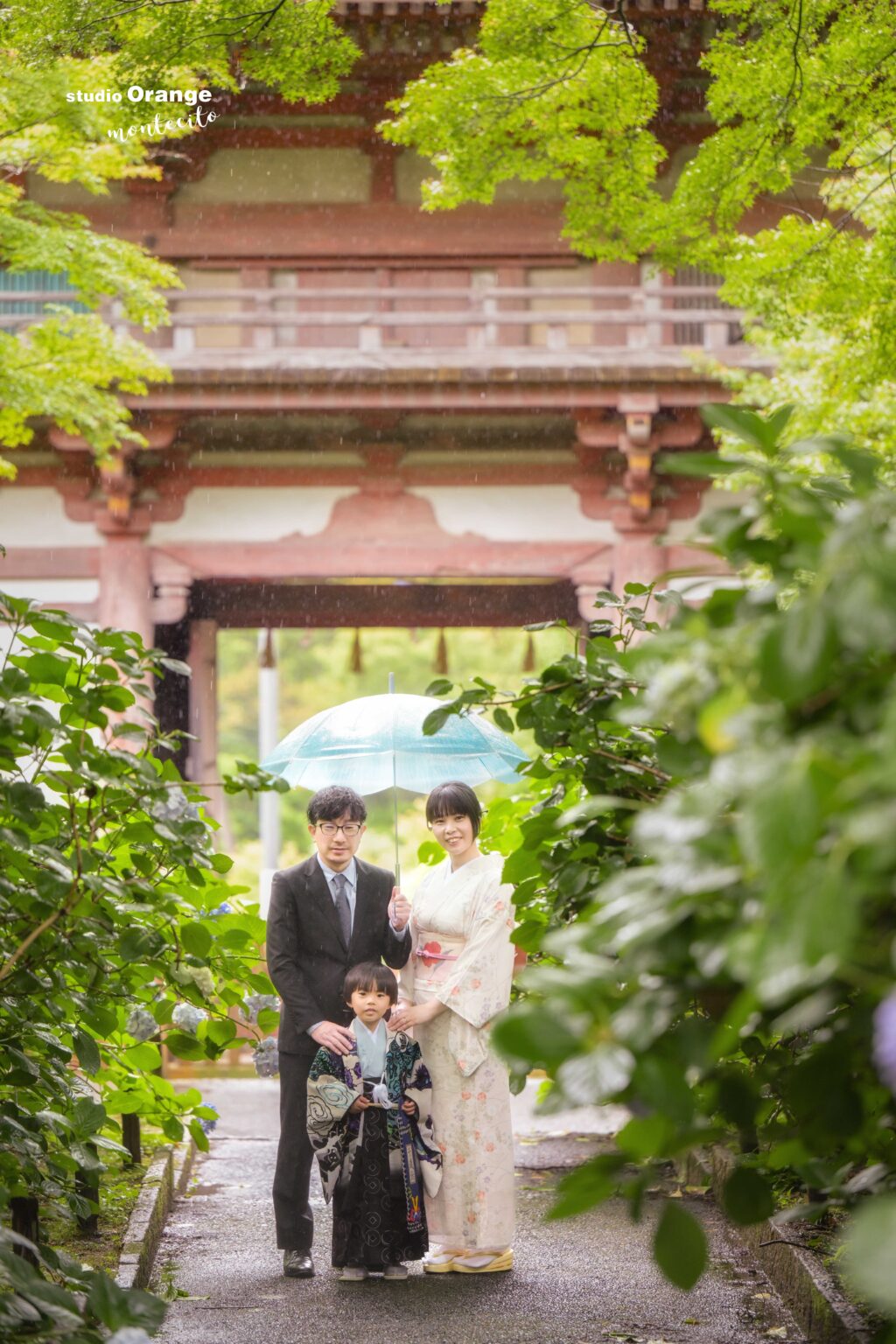 久安寺　七五三　出張撮影