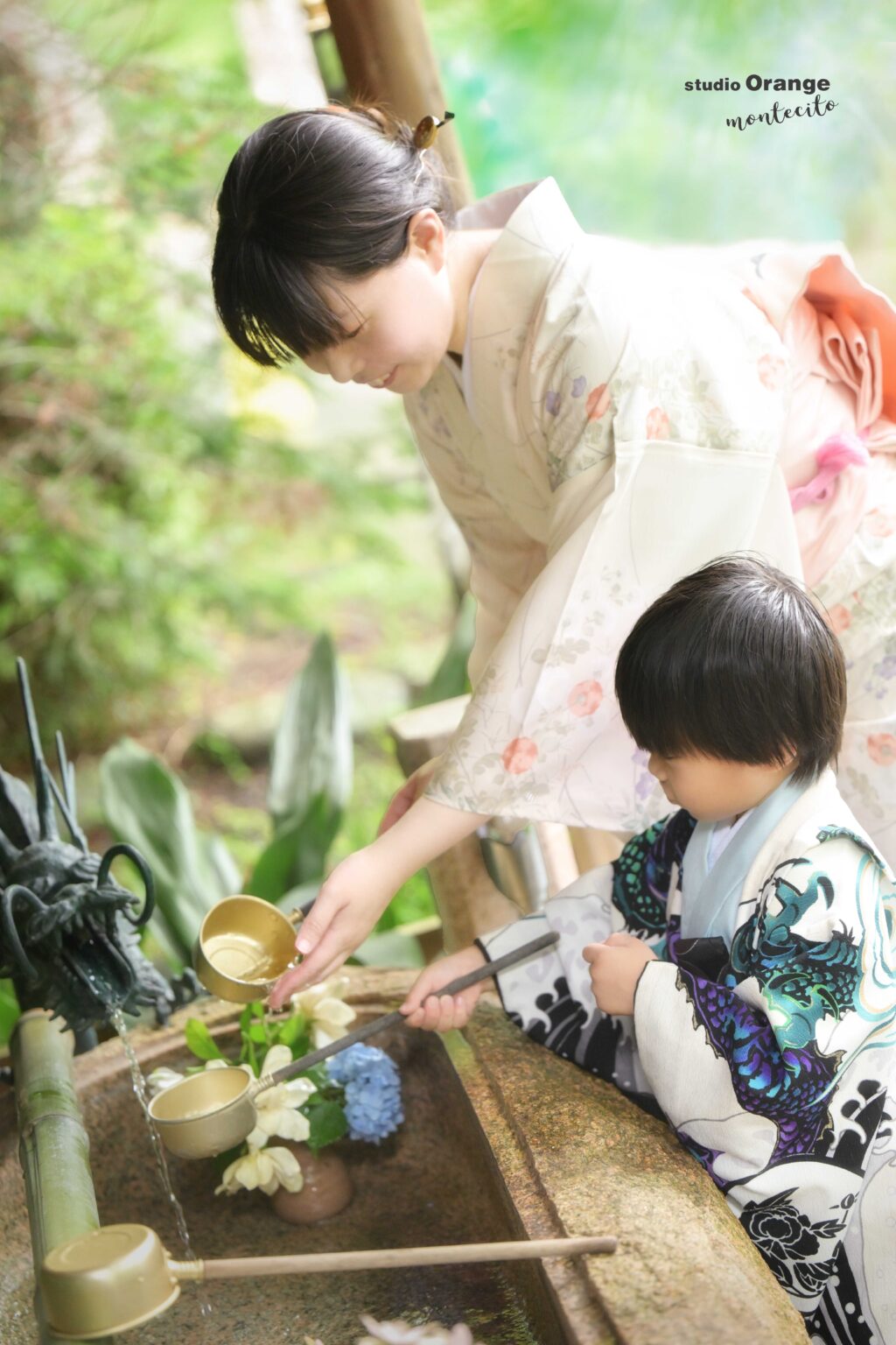 久安寺　七五三　出張撮影