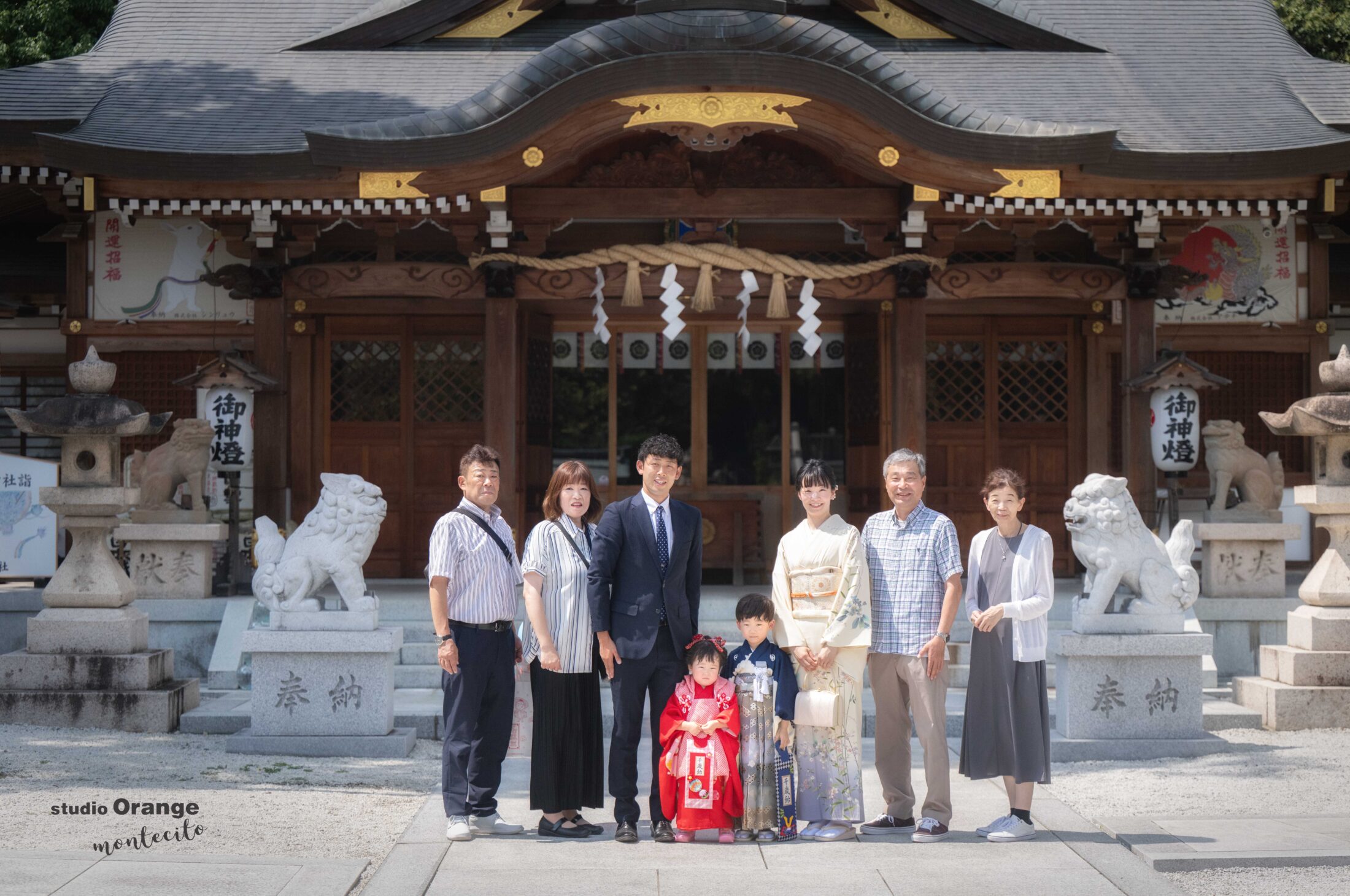 伊和志津神社で七五三