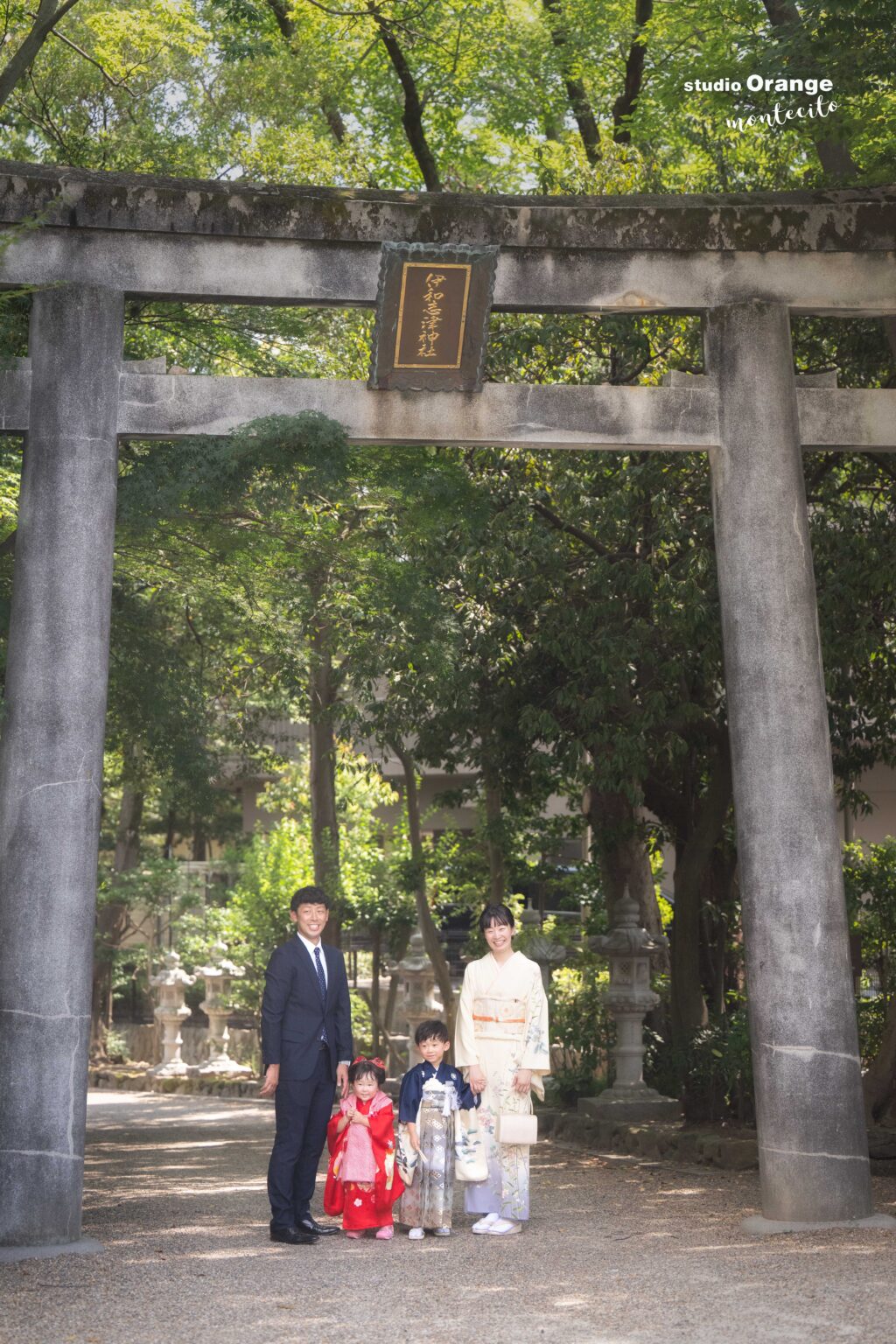 伊和志津神社　七五三　出張撮影