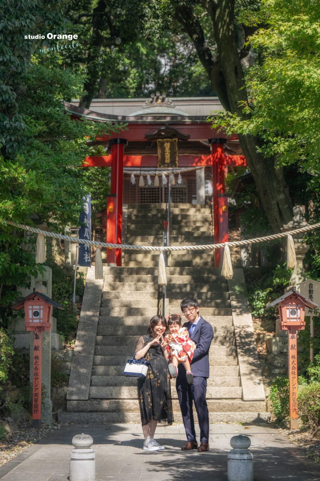 松尾神社 七五三 出張撮影